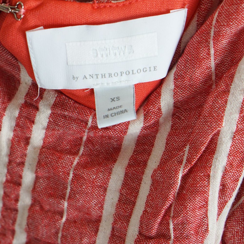 Anthropologie Robin Striped Wide Leg Jumpsuit XS - Picture 4 of 5